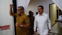 Bupati dan Ketua DPW Partai Gerindra Provinsi Maluku