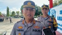 Heran Dengan Tuntutan Mahasiswa, Kapolres Ajak Warga Tual Jaga kamtibmas